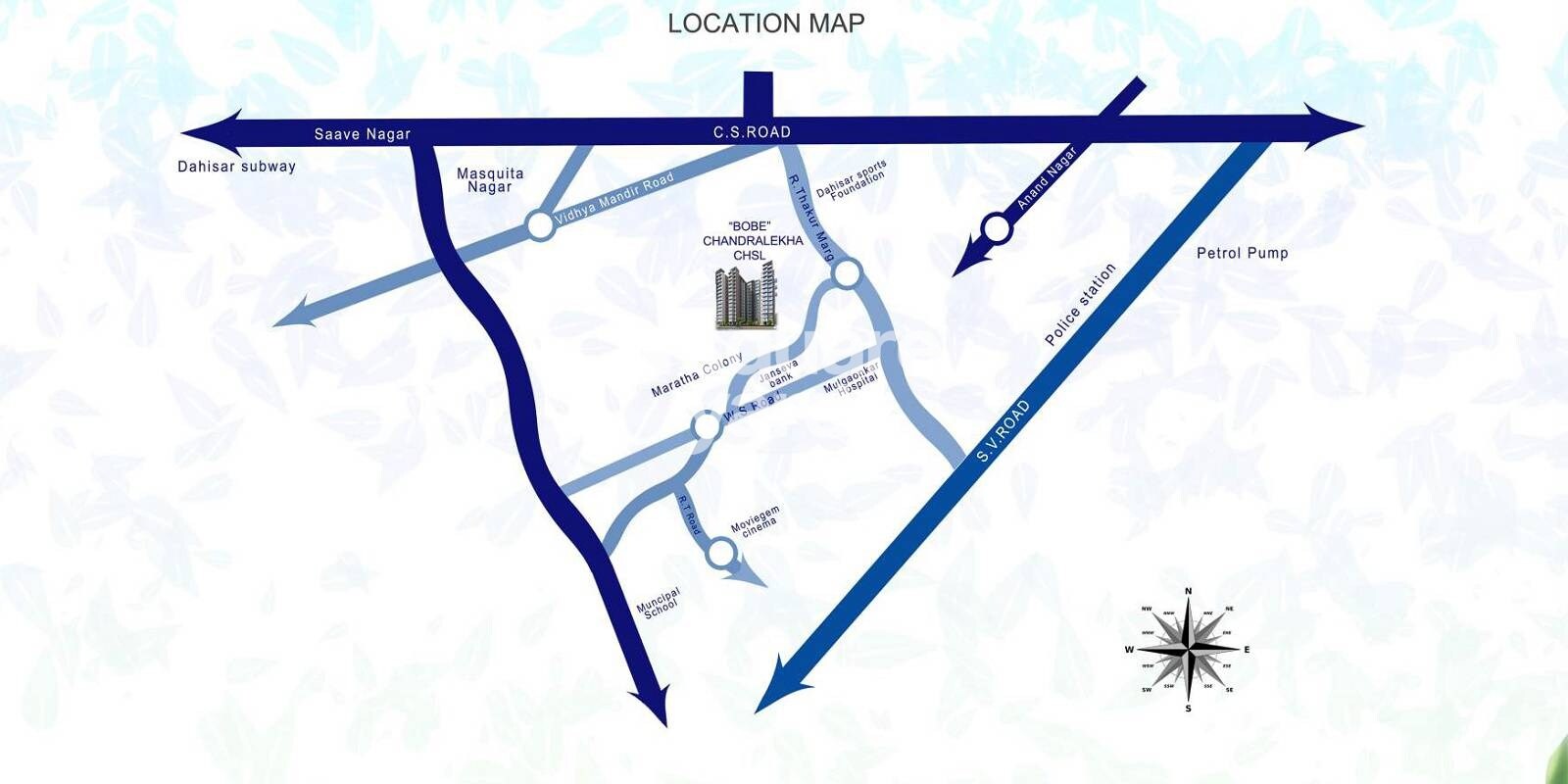 Ssakash Chandralekha CHSL Location Image