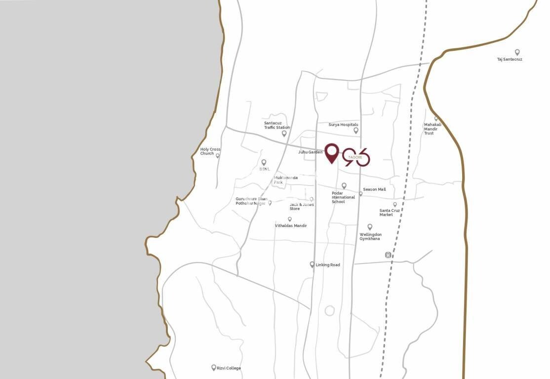 SSD 96 Tagore Location Image