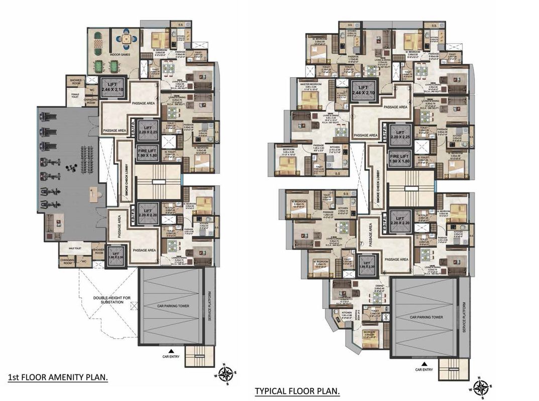 Stans Arize Floor Plans