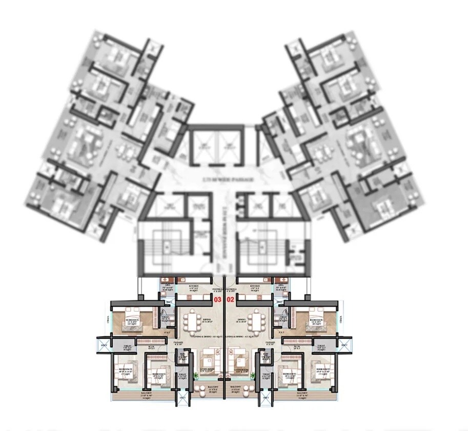 Starom Ekya Floor Plans 2