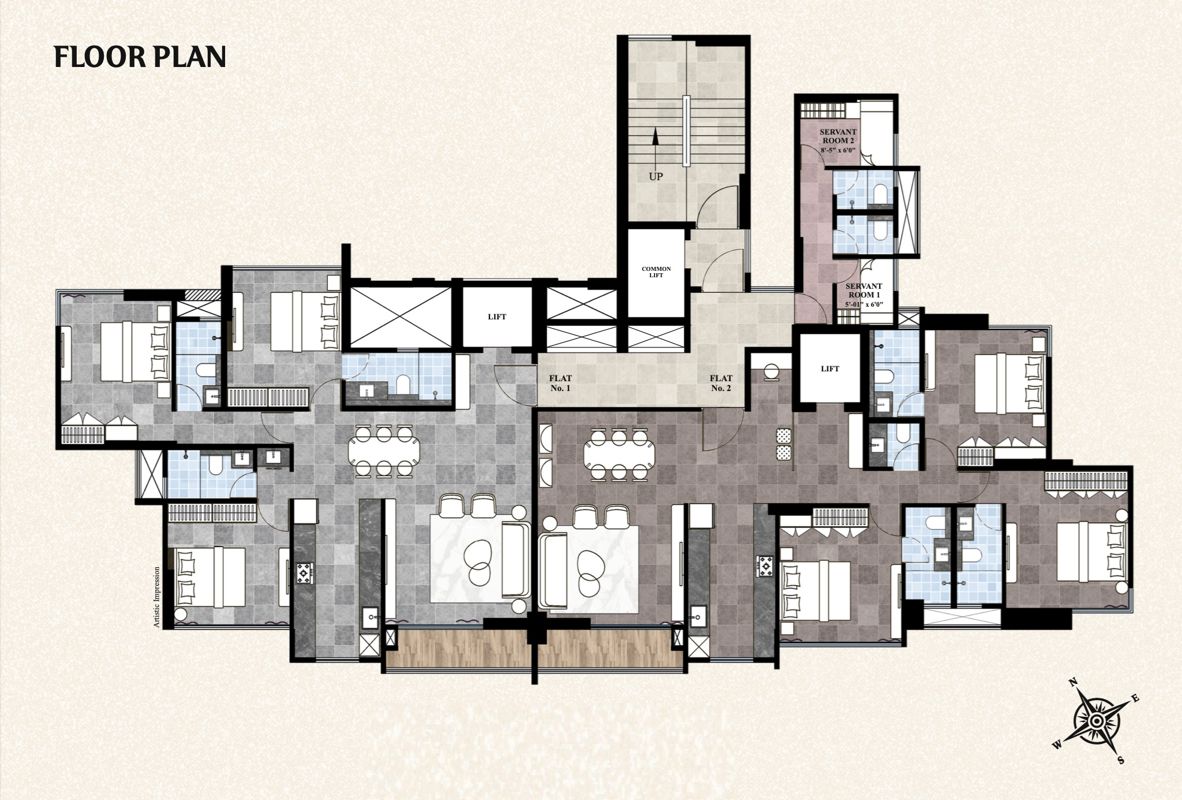 Starwing Naraindhan Floor Plans