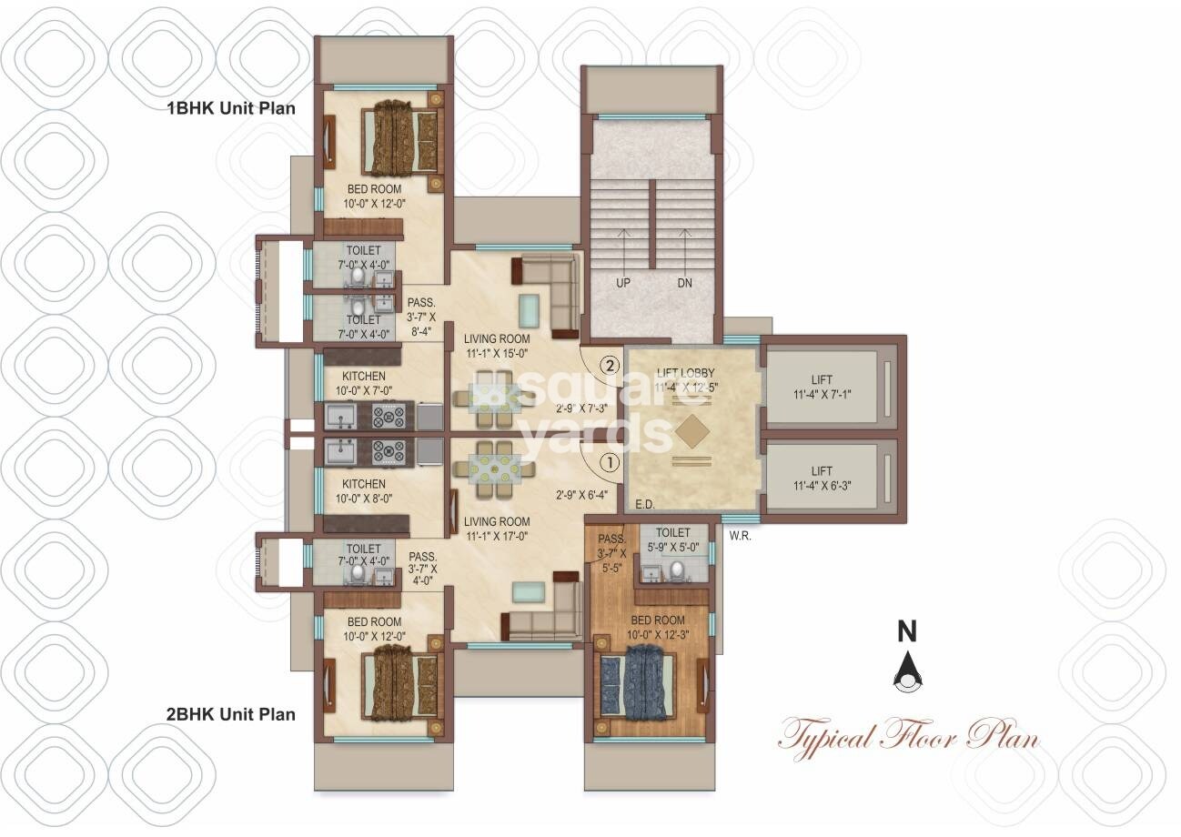 Subham Rajkamal Pride Floor Plans