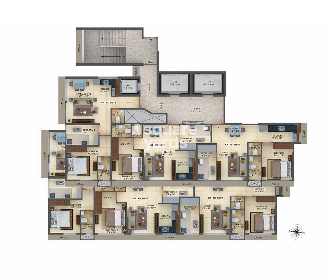 Sumer Prime Floor Plans