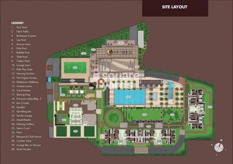 Sumer Trinity Towers Master Plan Image