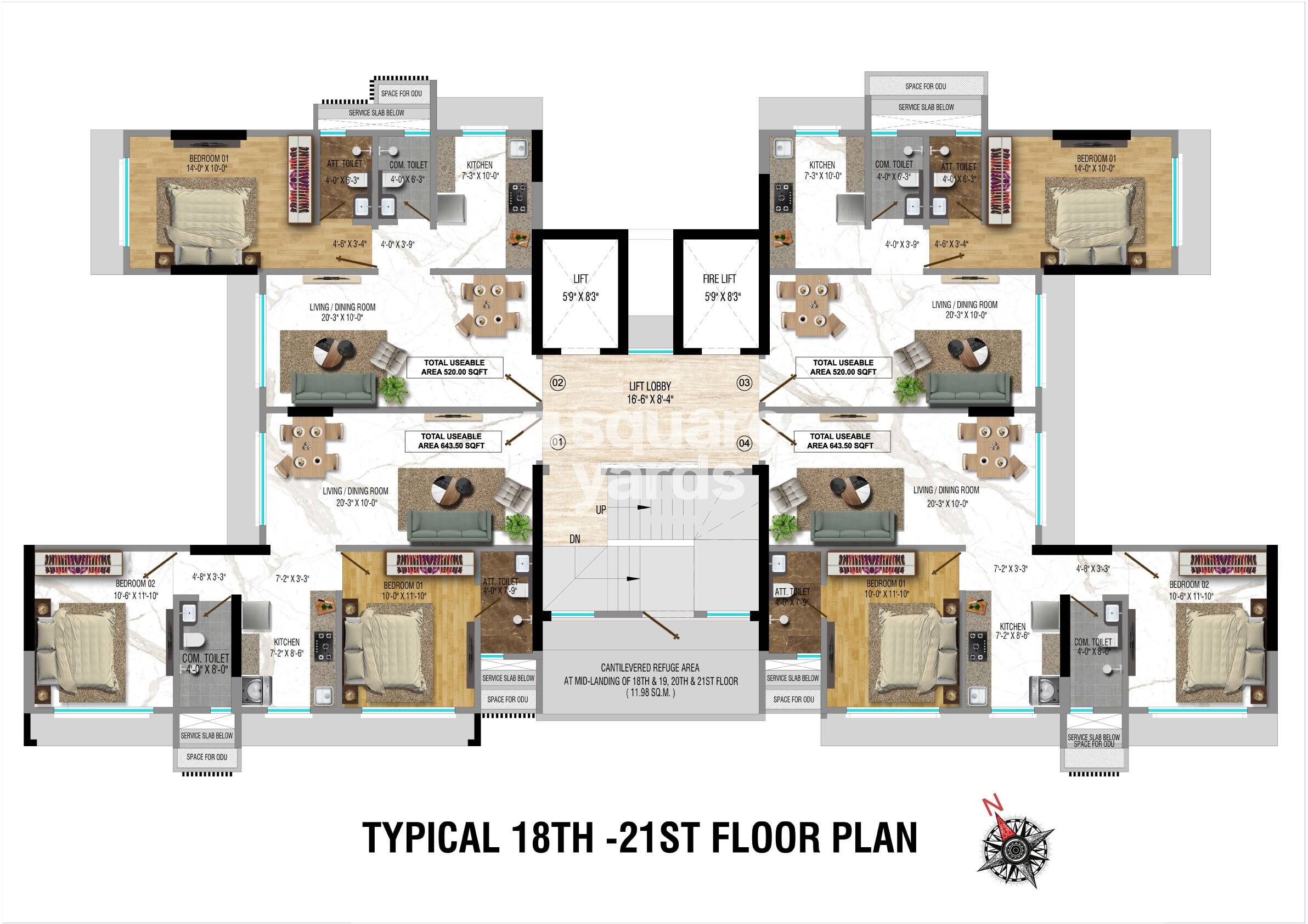 Sumit Atulyam Floor Plans 1