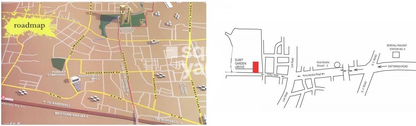 Sumit Garden Groove Location Image