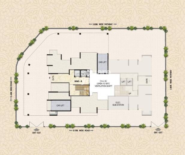 Sumit Proxima Master Plan Image