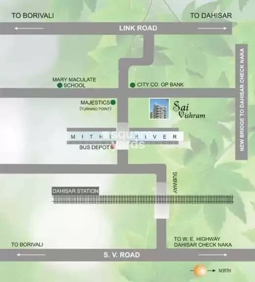 Sumit The Monarch Location Image