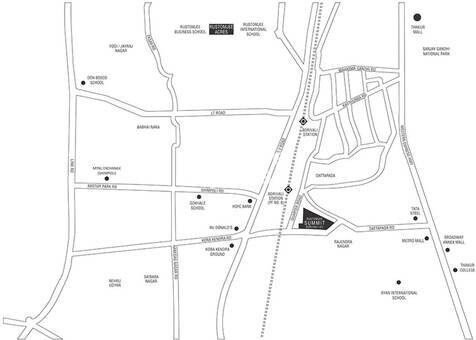 Summit Apartment Location Image