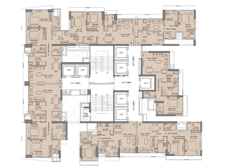Sunteck City Avenue 1 Floor Plans 4