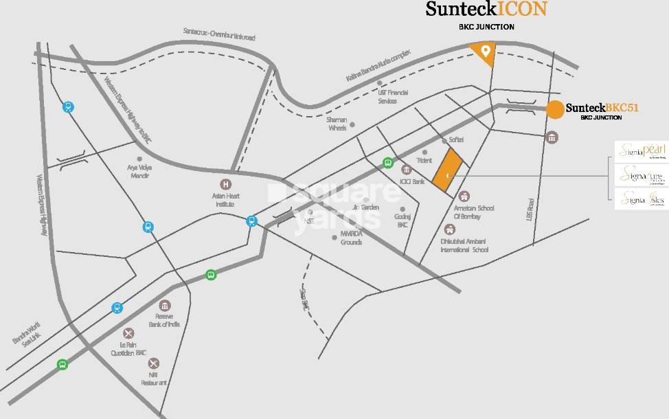 Sunteck Icon Location Image