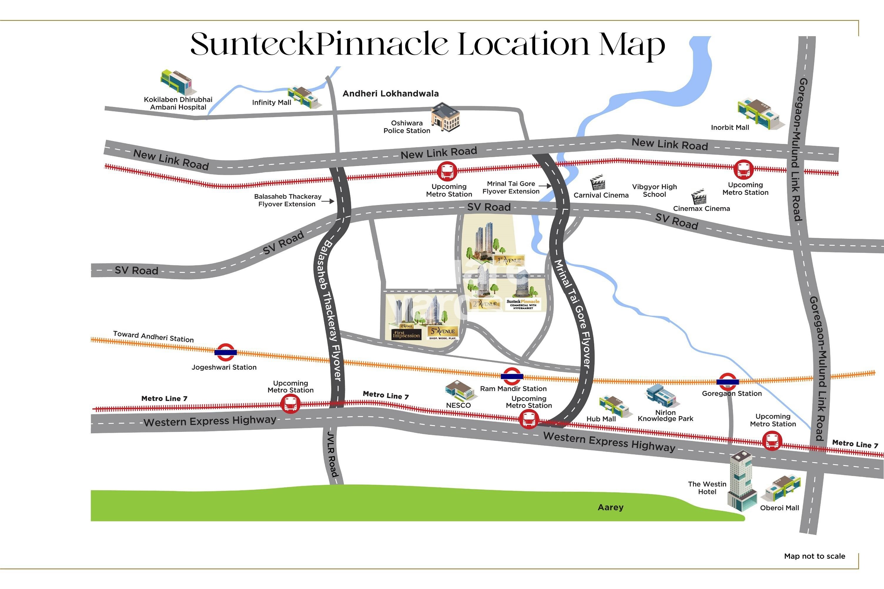 Sunteck Pinnacle Location Image