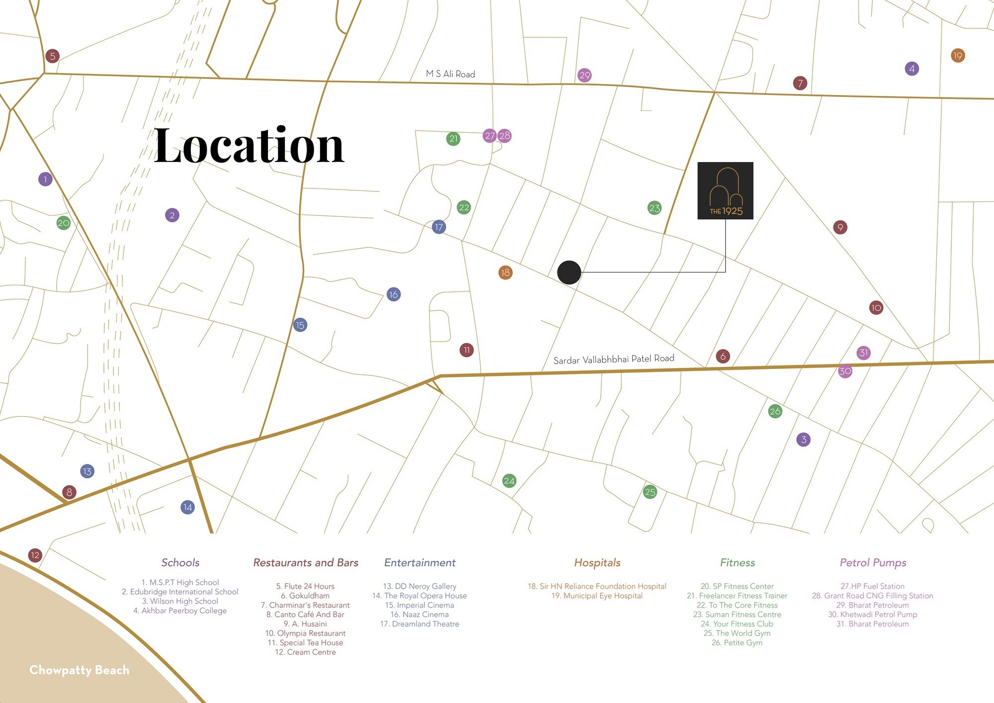 Suparshva The 1925 Location Image