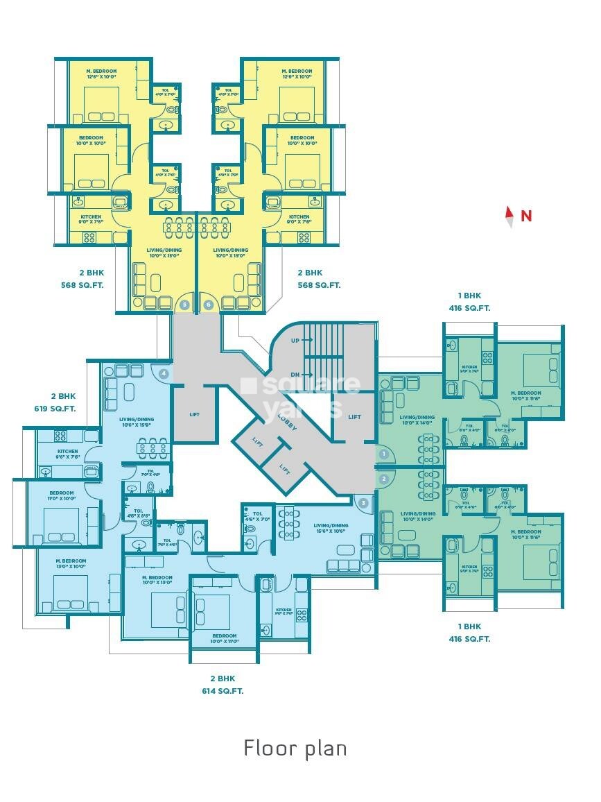 Suparshwa Urbana Floor Plans
