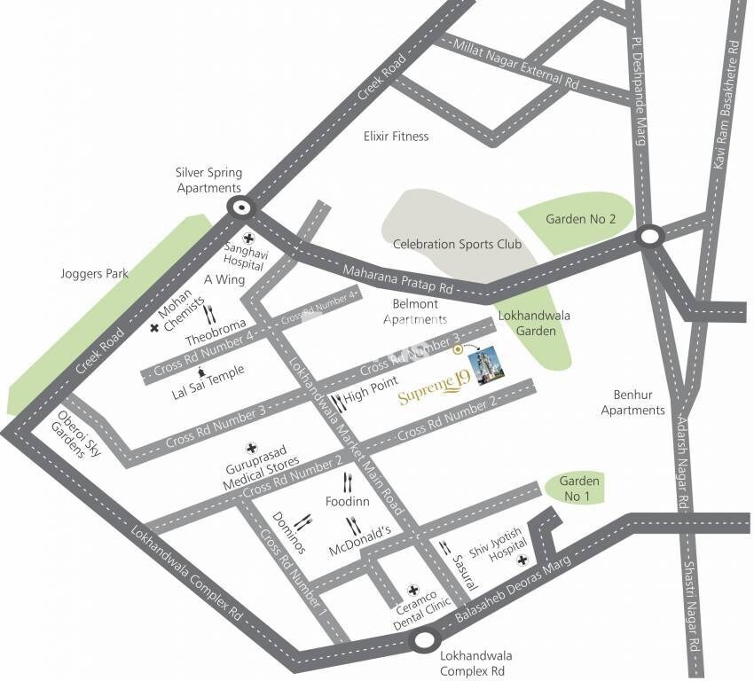 Supreme 19 Location Image