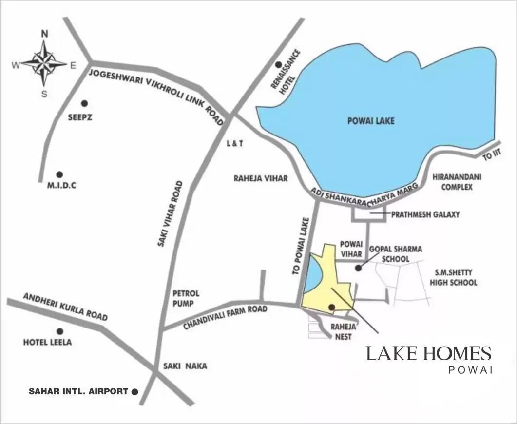 Supreme Lake Homes Location Image