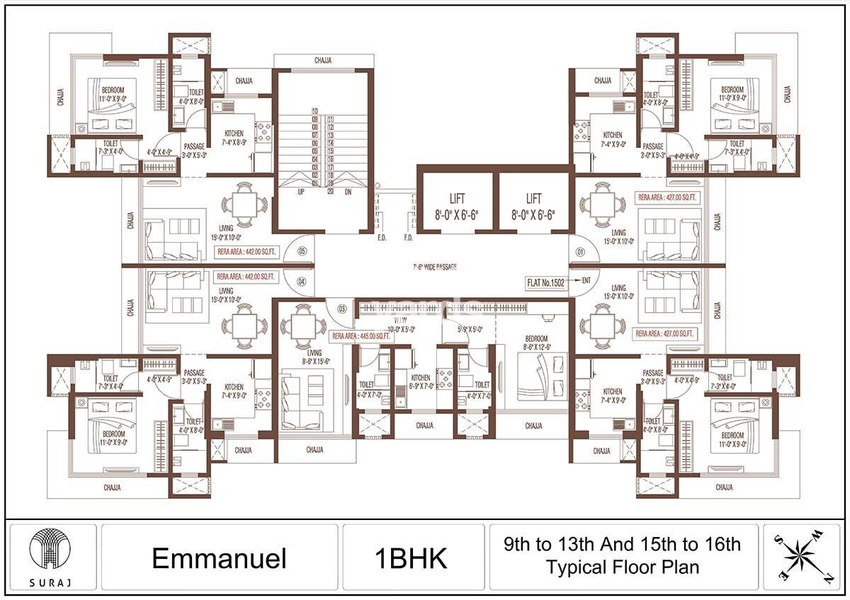 Suraj Emmanuel Floor Plans 1