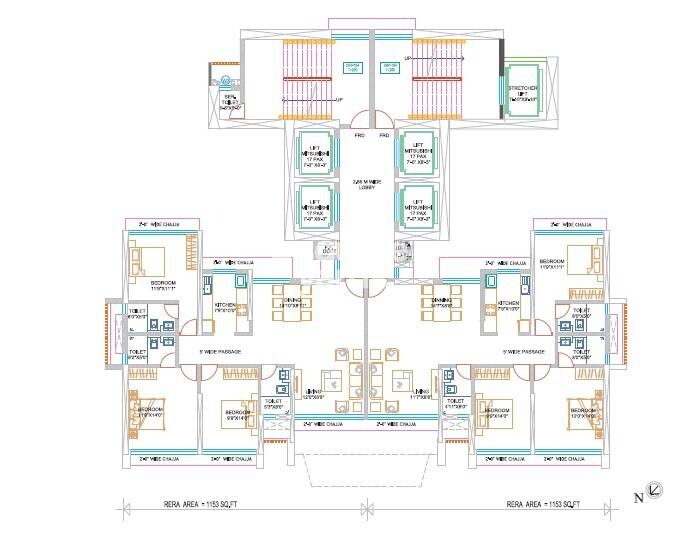 Suraj Ocean Star 1 Floor Plans