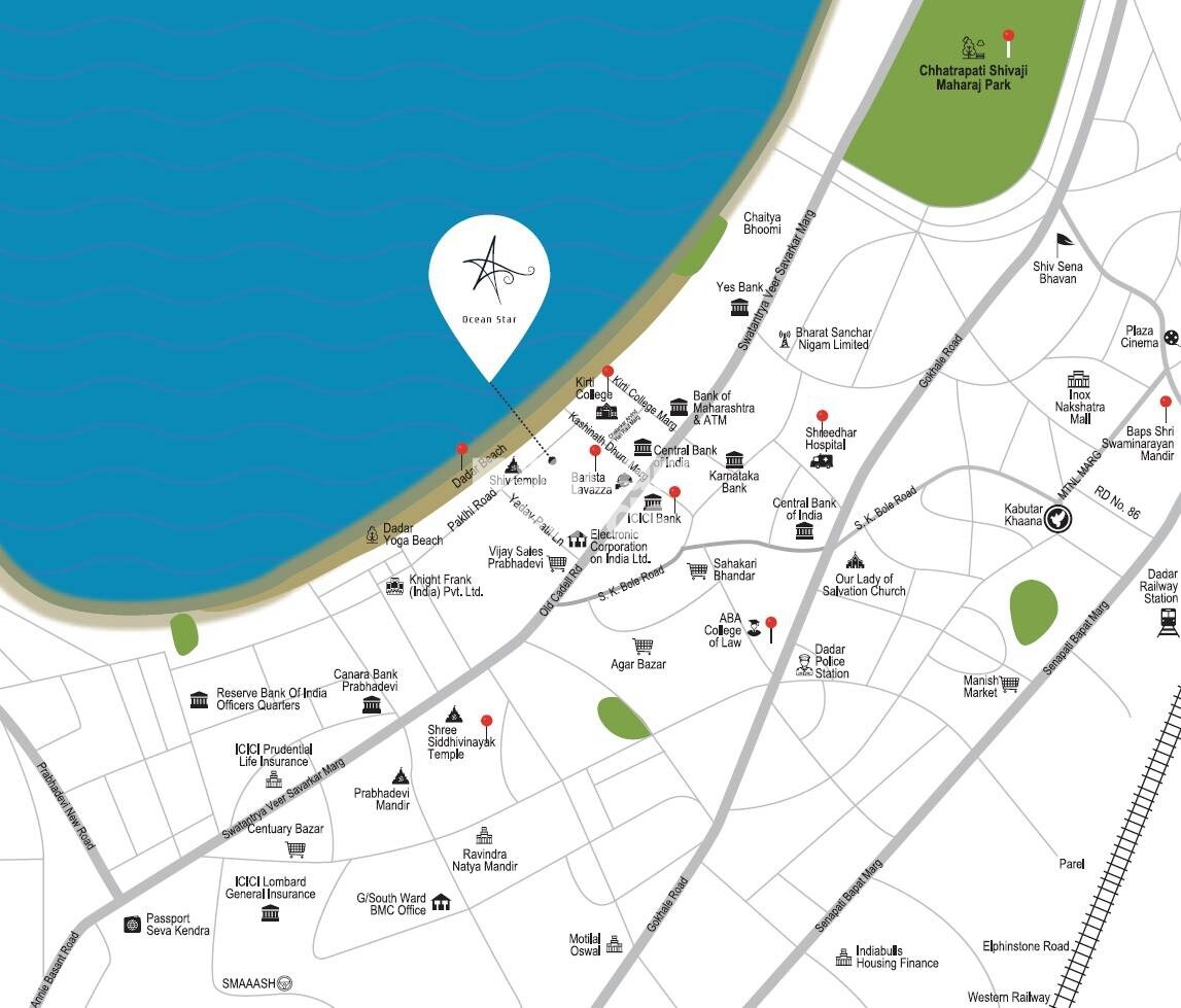 Suraj Ocean Star 1 Location Image