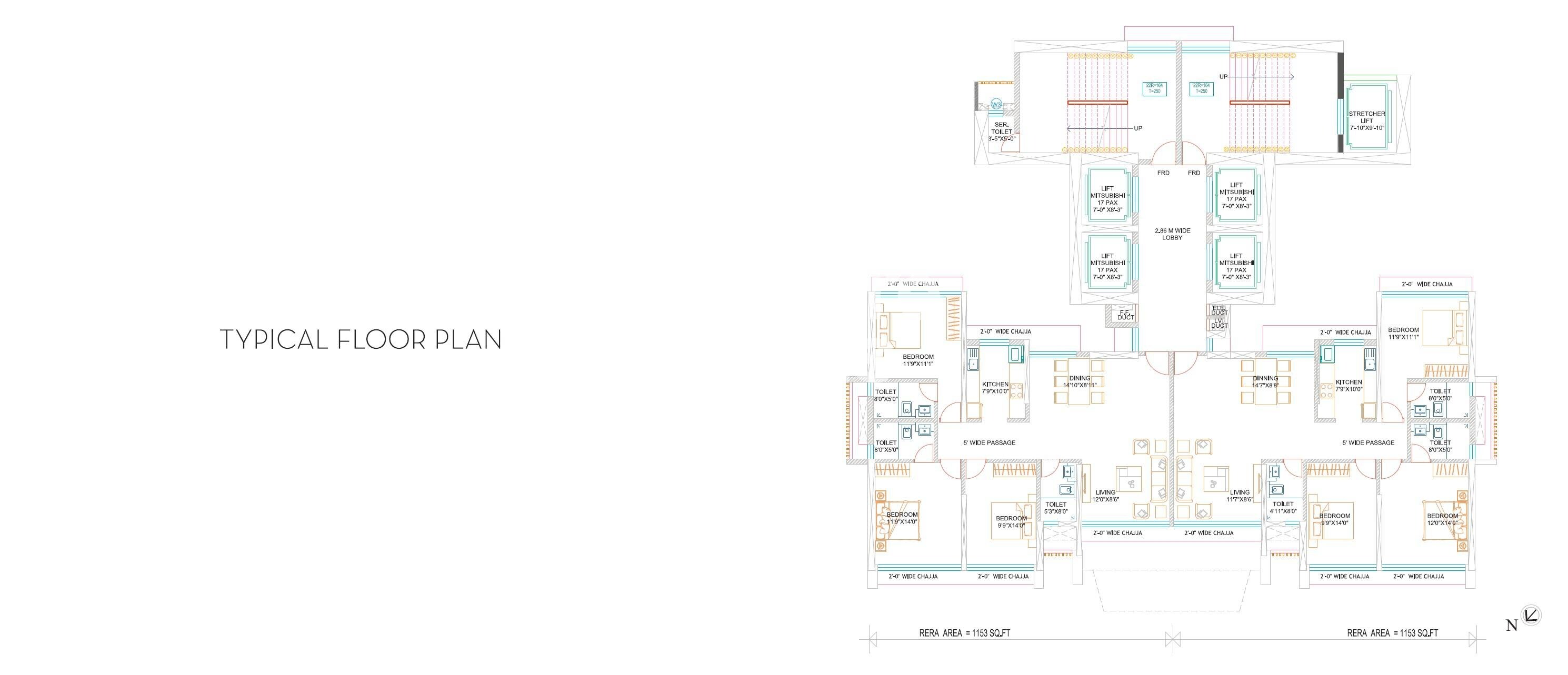 Suraj Ocean Star 2 Floor Plans