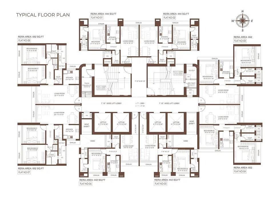 Suraj Vitalis Floor Plans