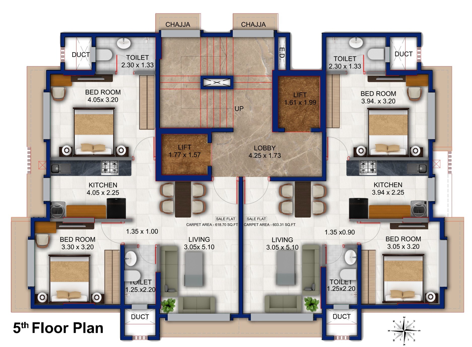 Surbhi Shiv Shreyas CHS Floor Plans