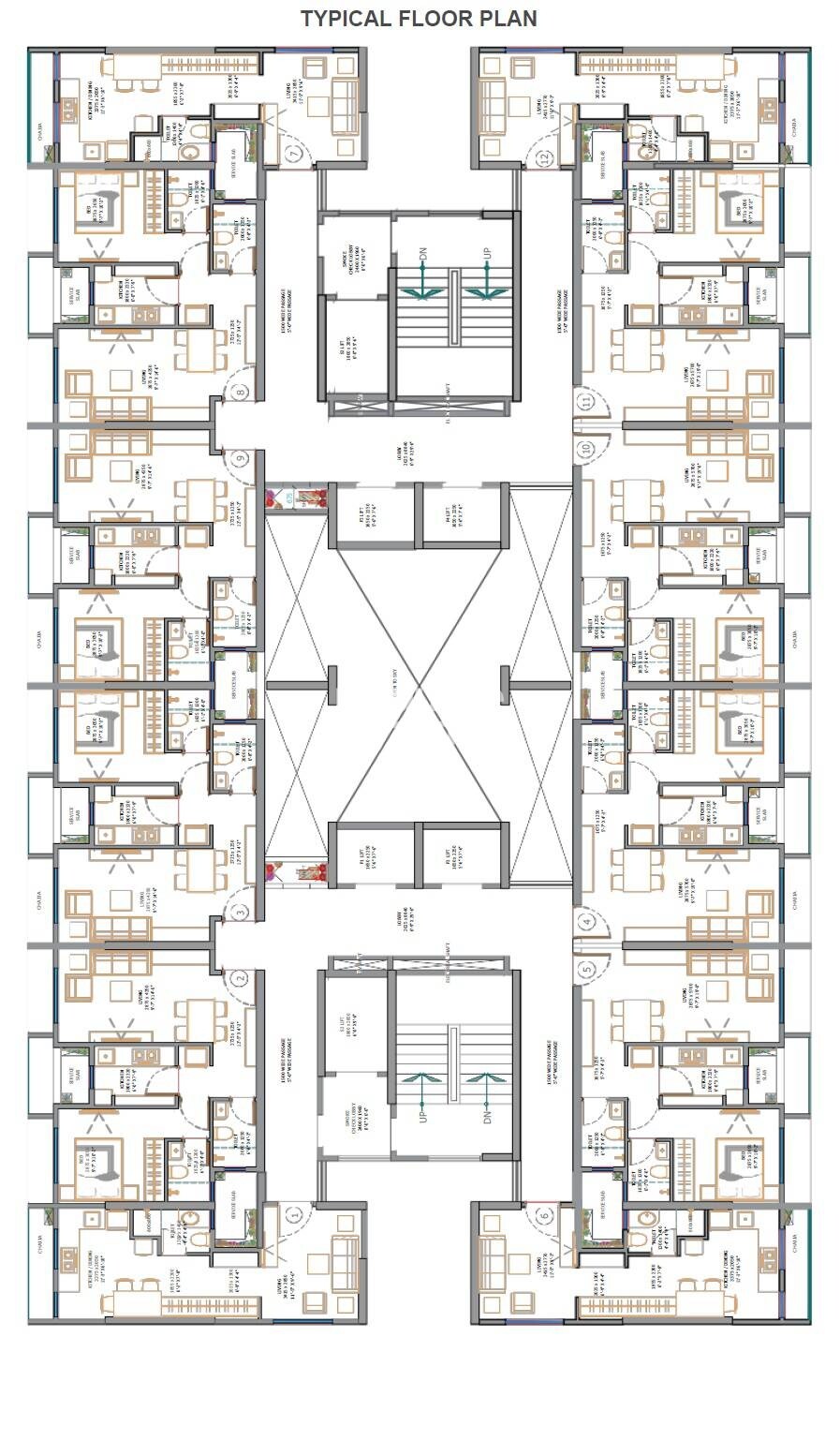 Sushanku Avenue 36 Floor Plans