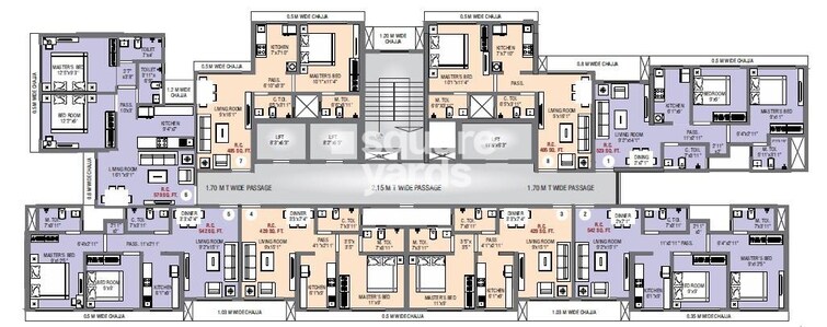Suvasya Swastik Onyx Floor Plans