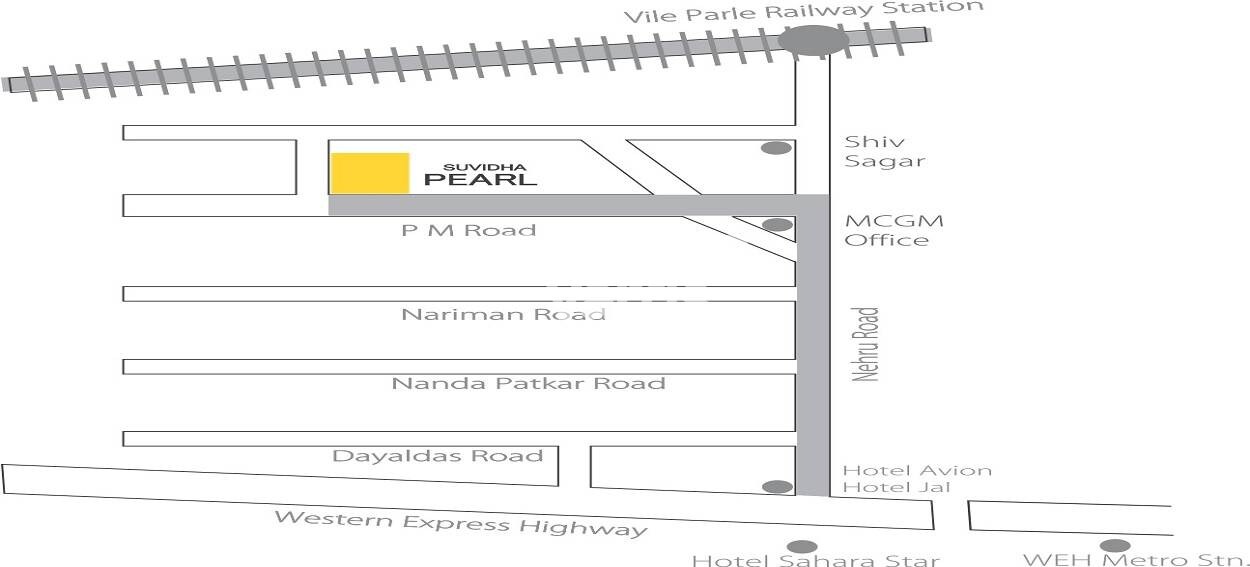 Suvidha Pearl Location Image