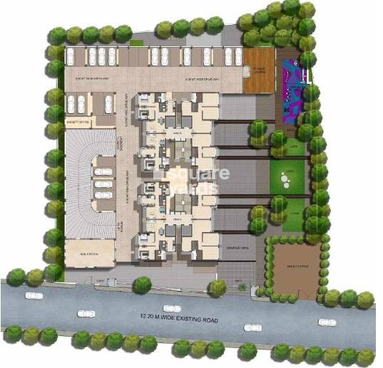 Swami Aasha Samarth Srishti Phase 1 Wing B Master Plan 1