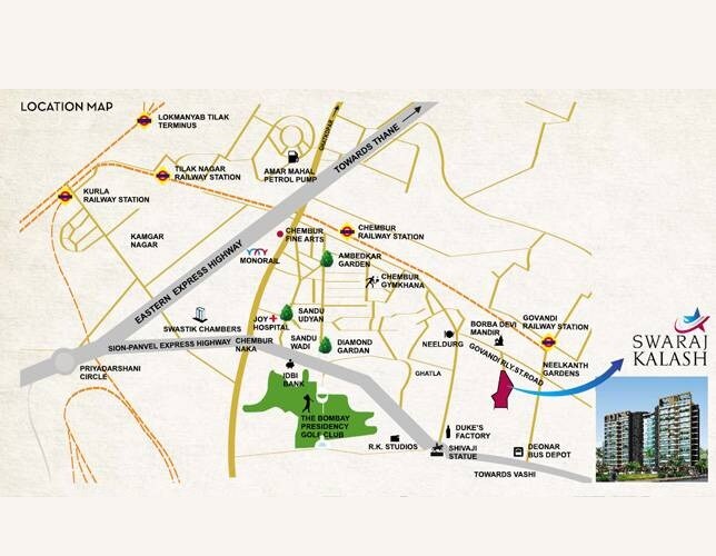 Swaraj Kalash Location Image