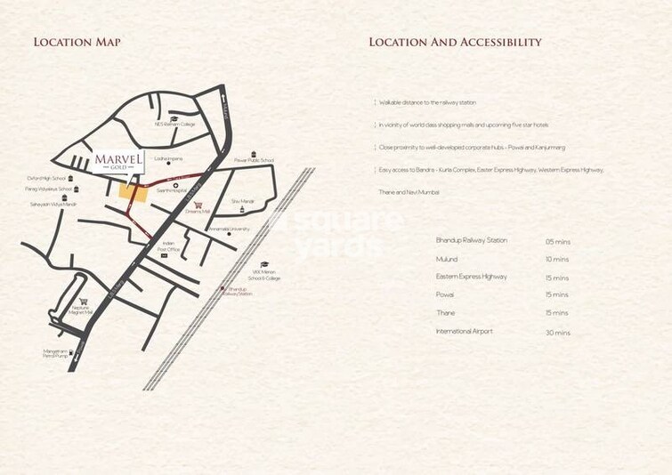 Swaroop Marvel Gold Location Image