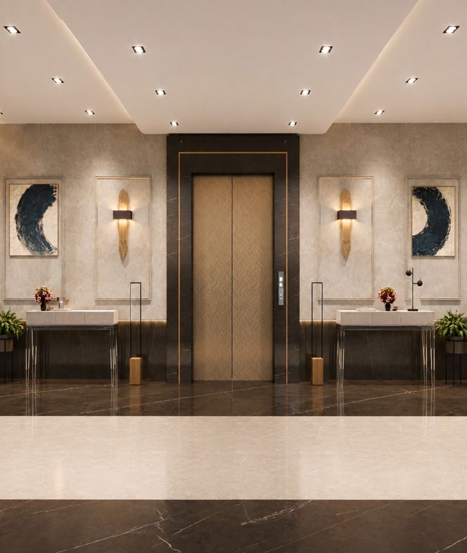 Swastik Bliss Lift Lobby Image