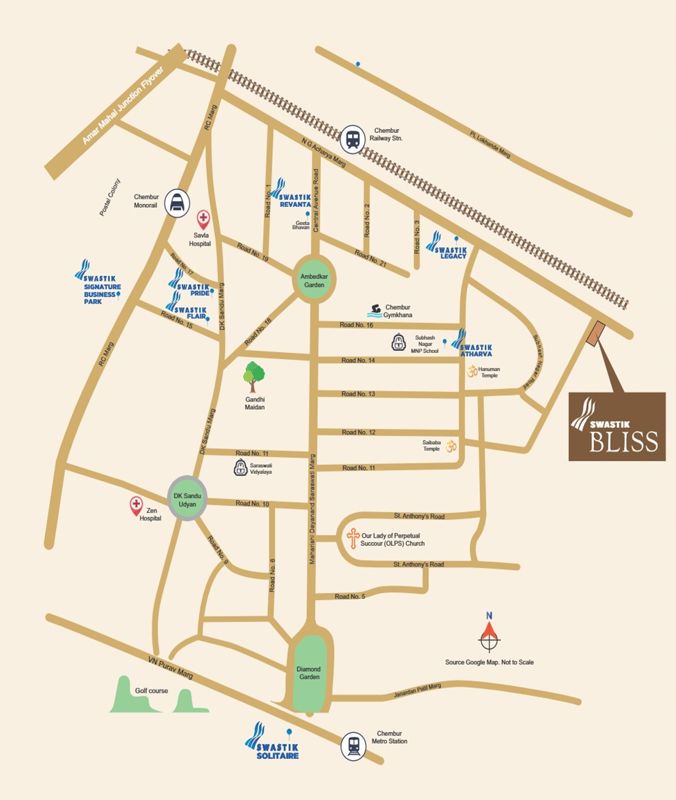Swastik Bliss Location Image