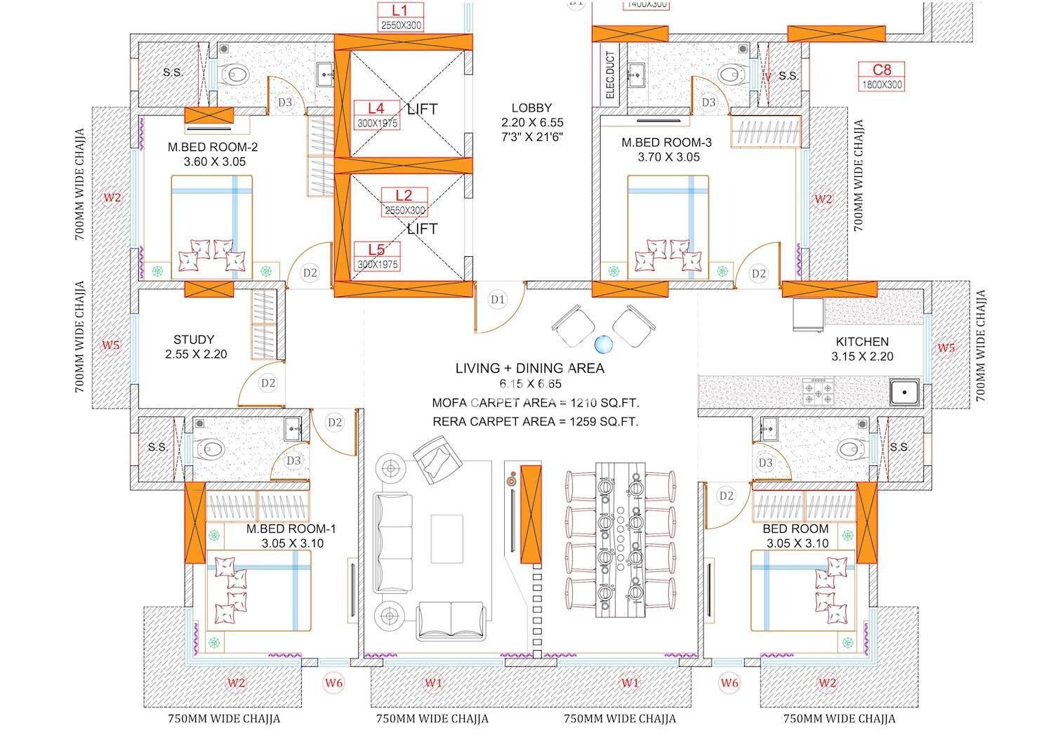 Vengurlekars Chaitra Floor Plans