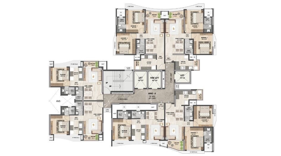 Swastik Iris Bhandup Floor Plans 2