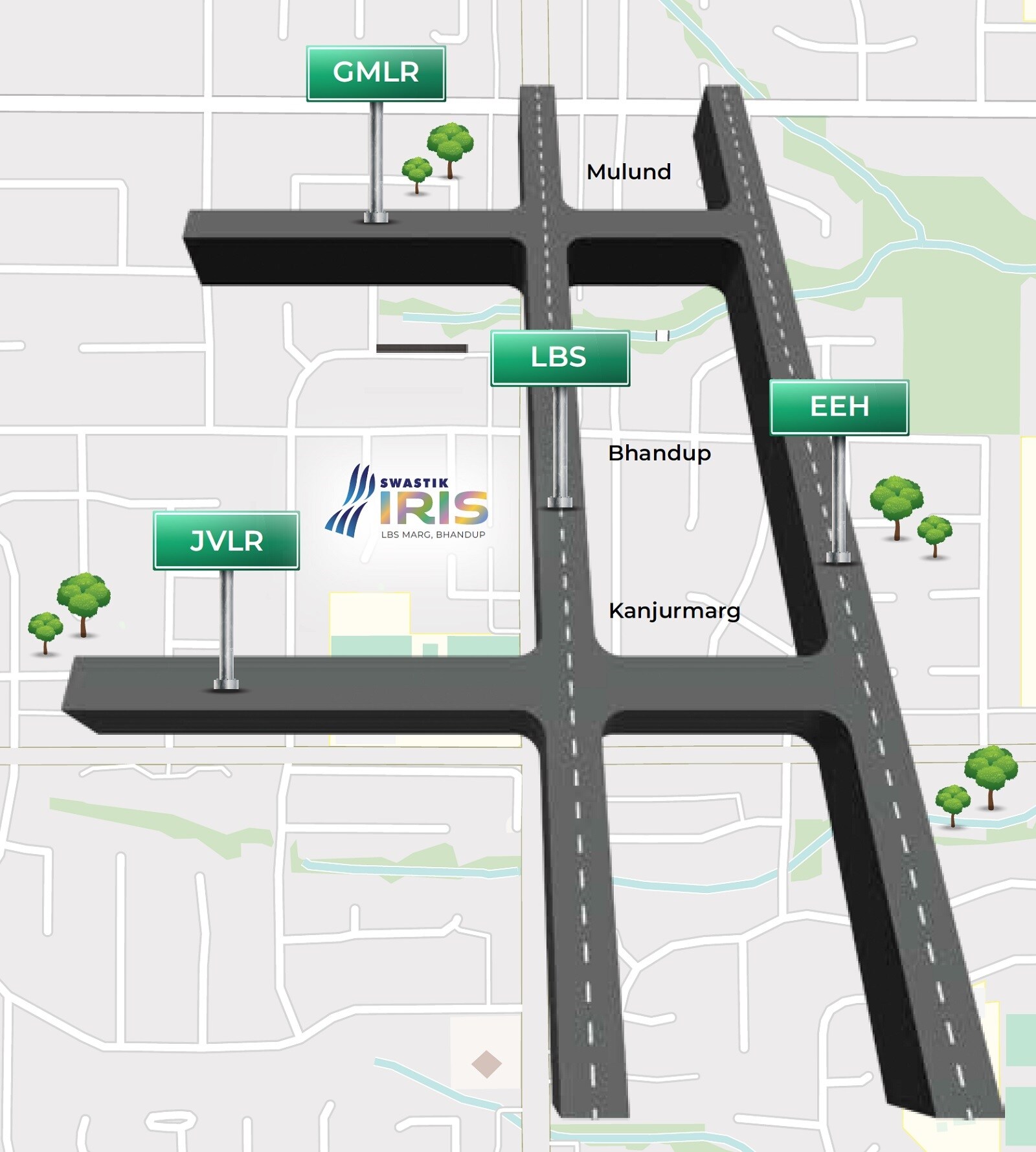 Swastik Iris Bhandup Location Image 1