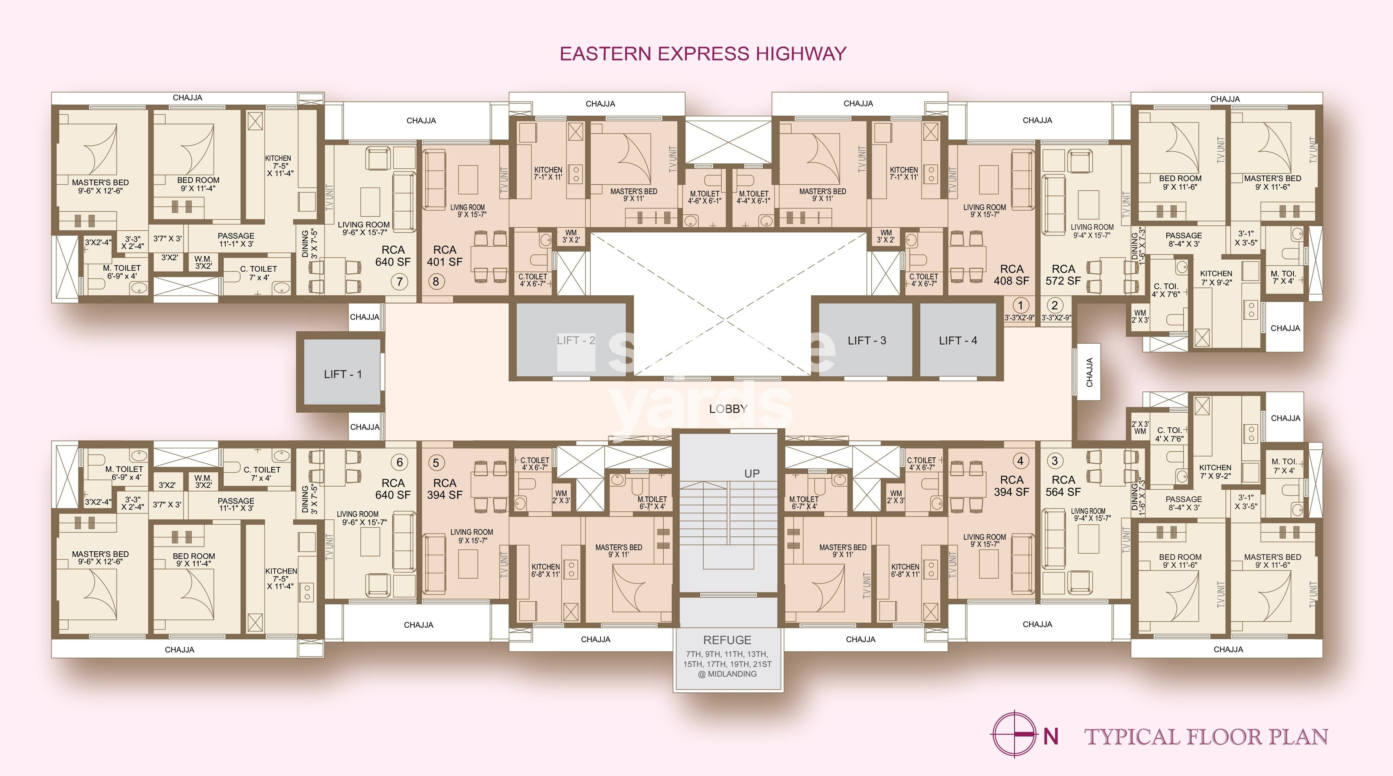 Swastik Tulip Floor Plans