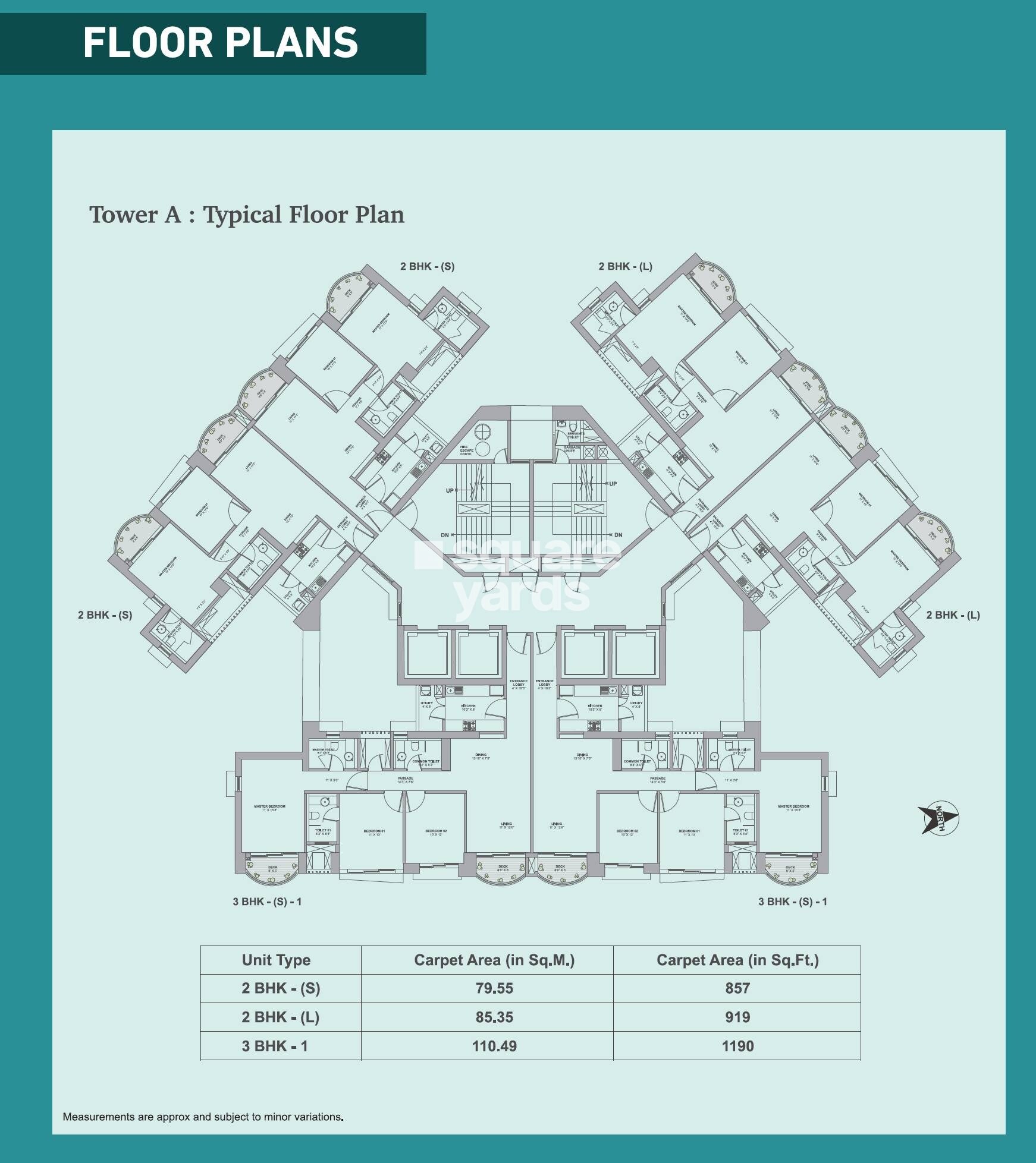 Tata Aveza Floor Plans