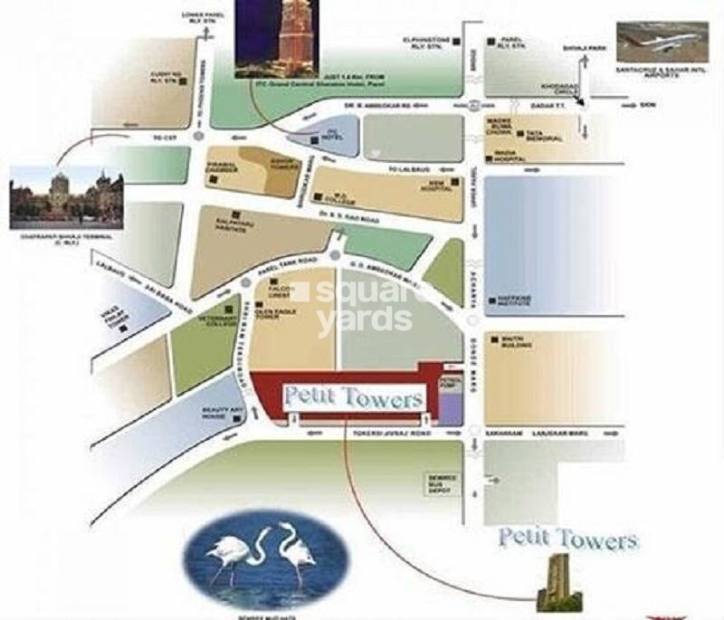 Tata Petit Towers Location Image
