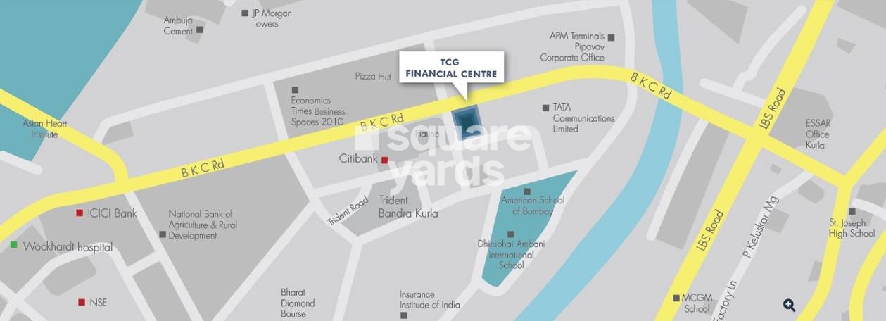 TCG Financial Centre Location Image