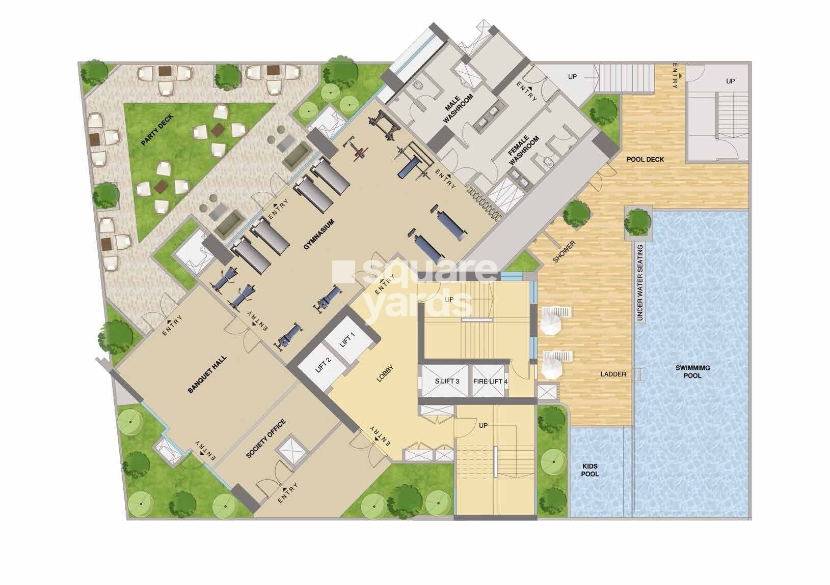 Techno Aakasa Master Plan Image