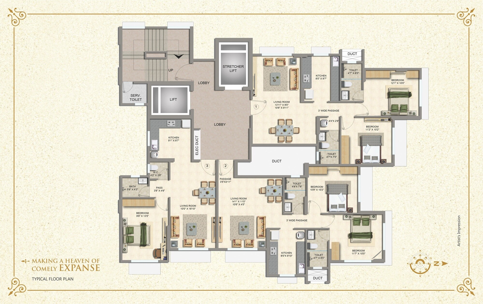 Tejukaya Esperanza Floor Plans