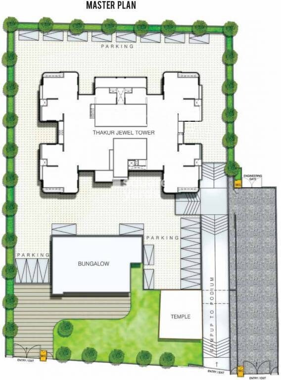 Thakur Jewel Tower Master Plan Image