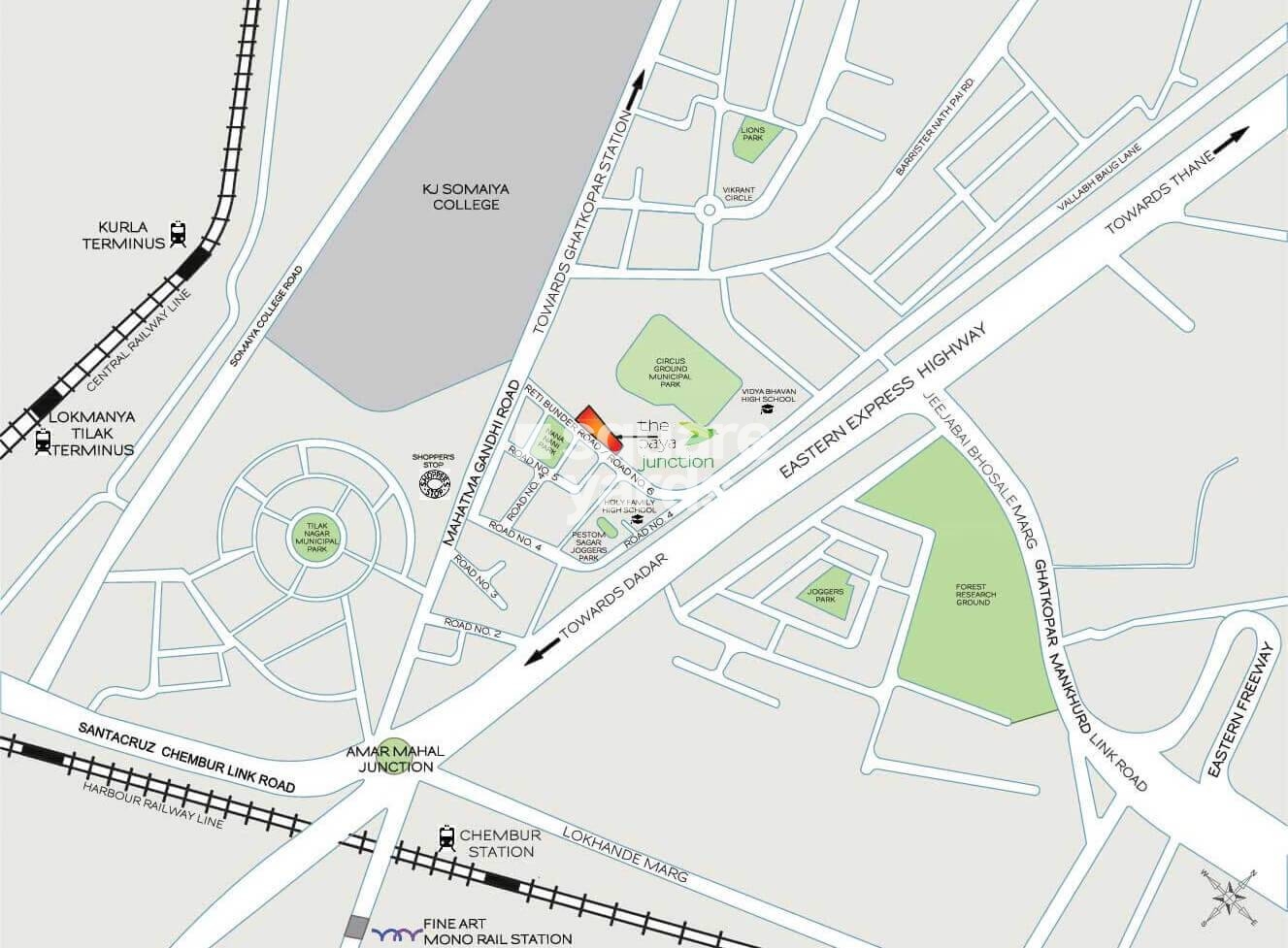 The Baya Junction Location Image