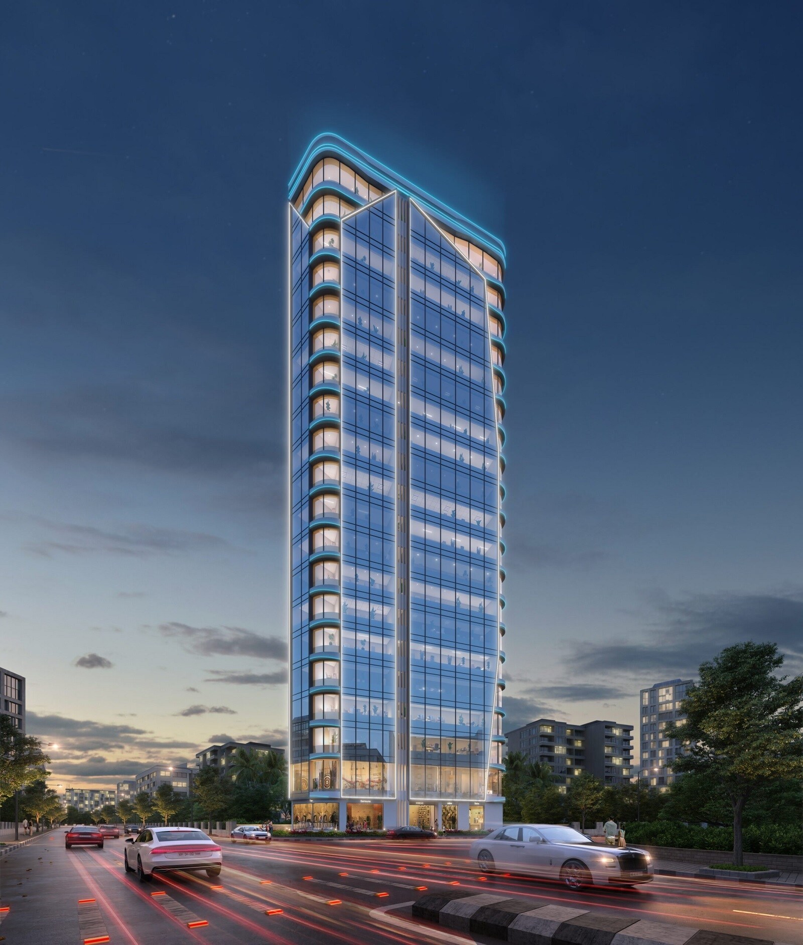 The Goragandhi Signet Commercial Exteriors 1