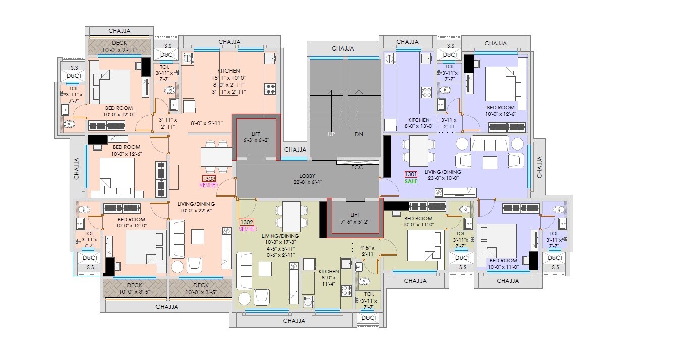 The Green Alfa CHS Floor Plans 1
