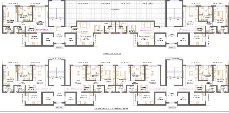 The Moongipa Arcade Floor Plans