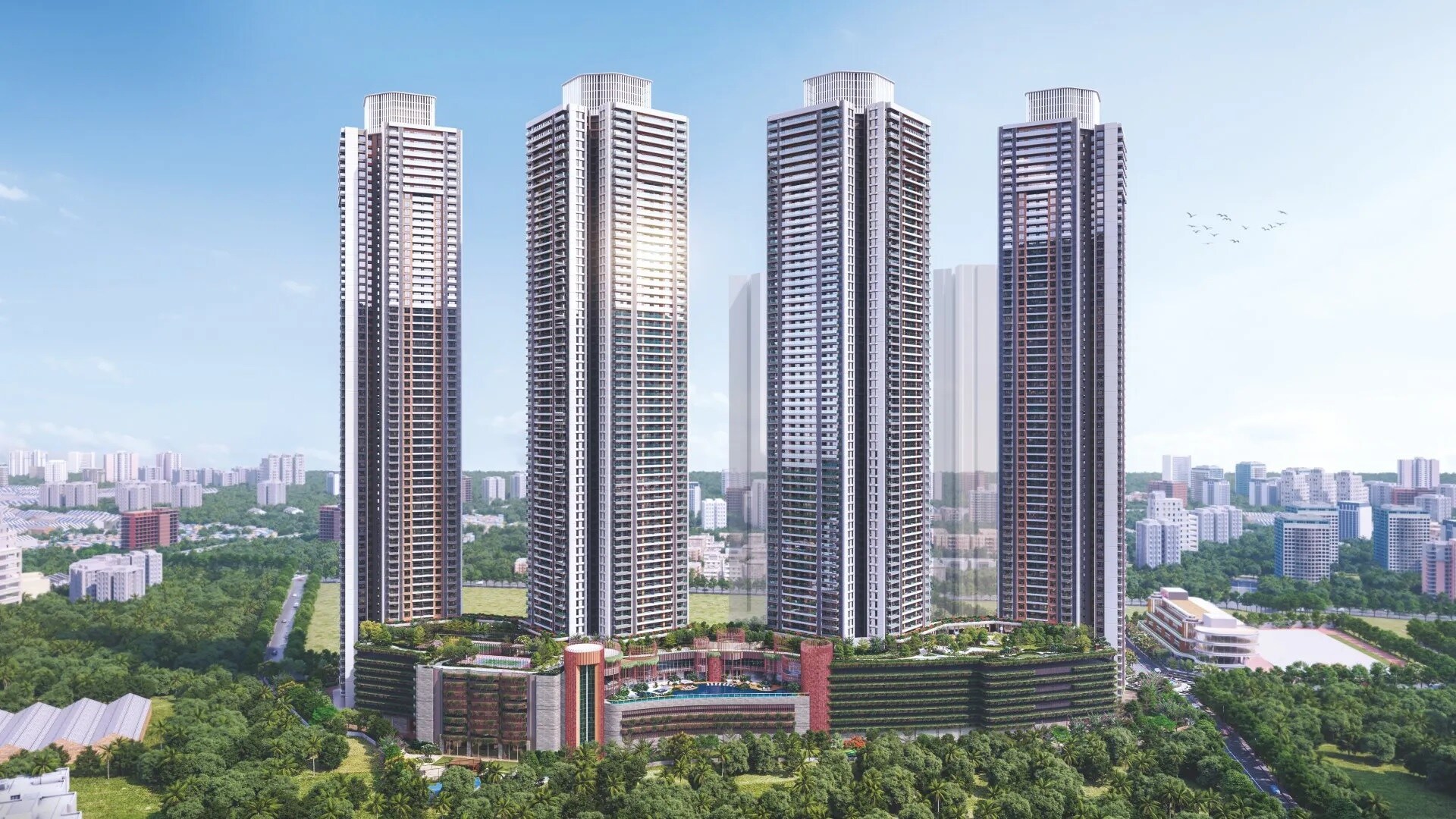 The Prestige City Apartment Exteriors