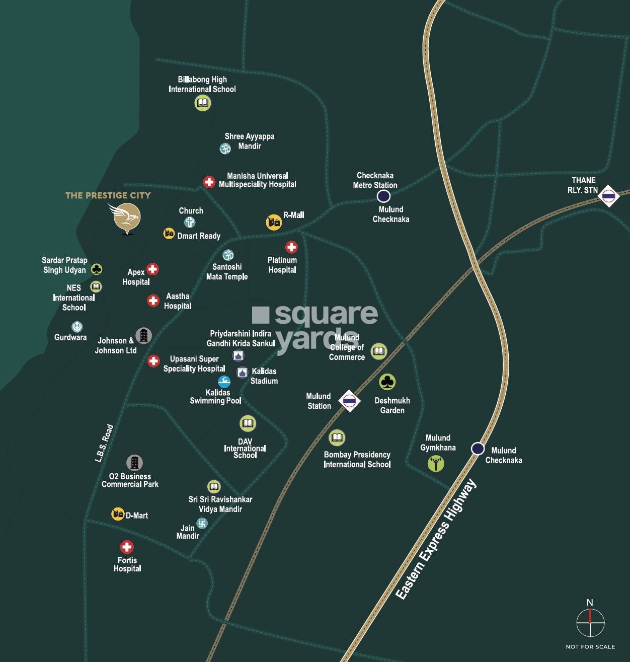 The Prestige City Location Image